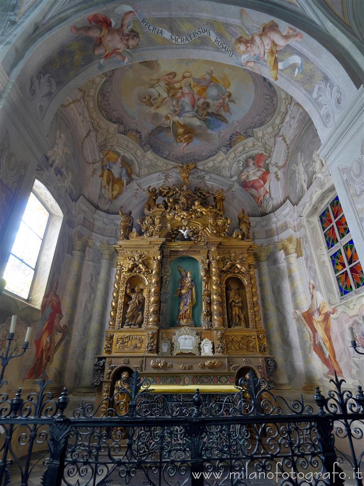 Pettinengo (Biella, Italy) - Chapel of Our Lady of the Rosary in the Parish Church of the Saints Stephen and James
